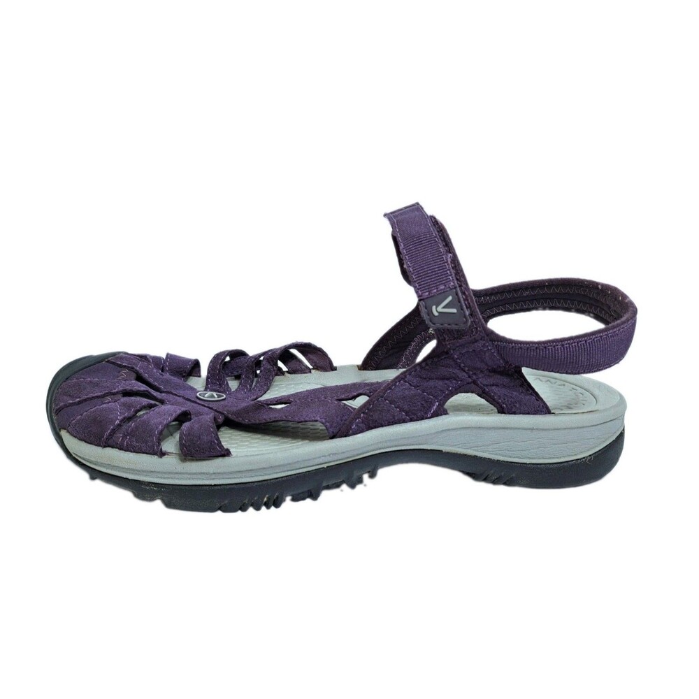 Keen Rose Women's Size 10.5 Sandals Water Hiking Trail Strappy Purple Beach - Picture 6 of 10